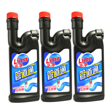 威露士Walch亮凈管道通500ml*3 強(qiáng)力疏通，守護(hù)家居管道健康